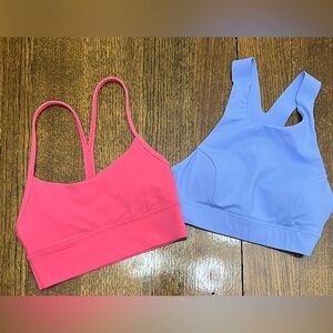 🍋LIKE NEW Lululemon Lot of 2 Sports bra